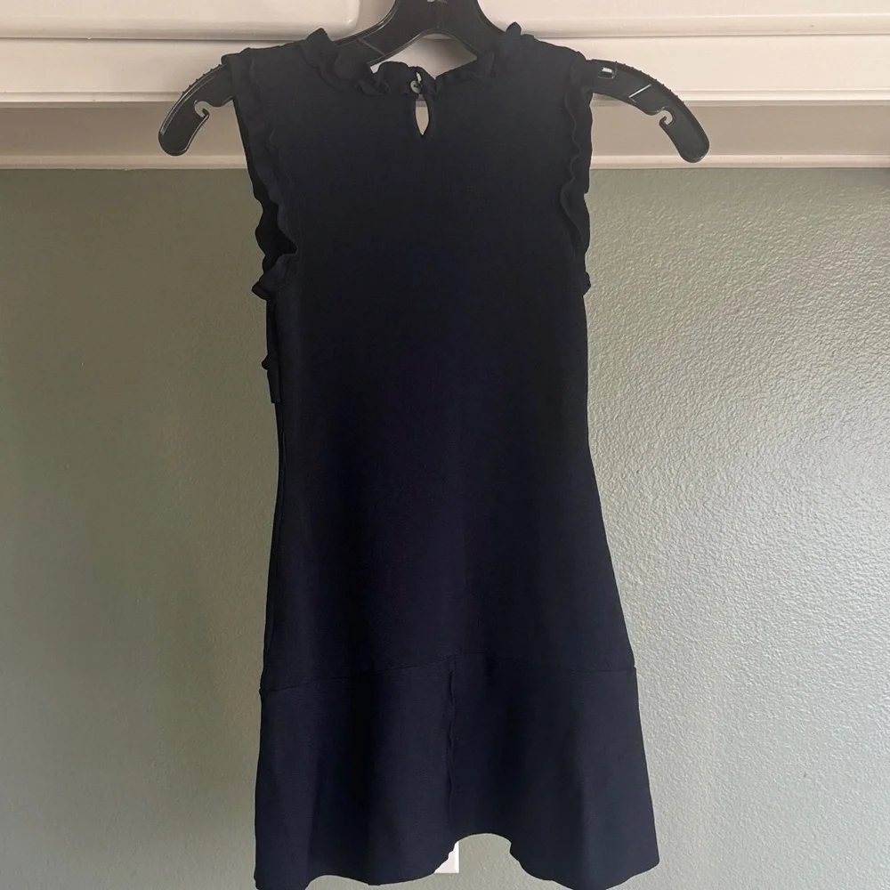 Witchery Midnight Blue Ruffle Dress - Picture 2 of 4